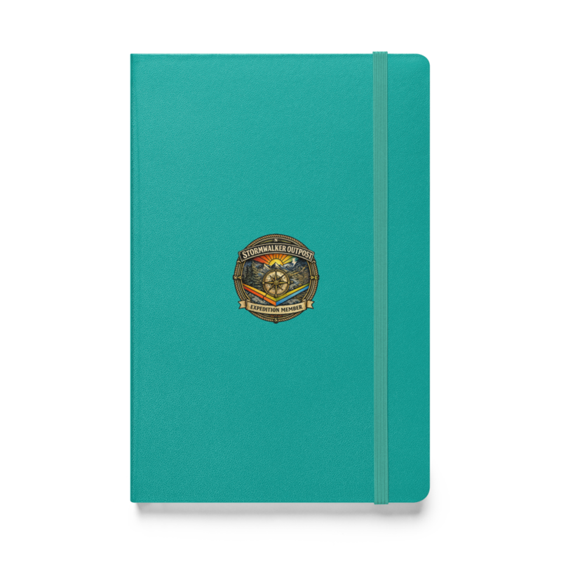 Stormwalker Outpost medallion Hardcover Notebook