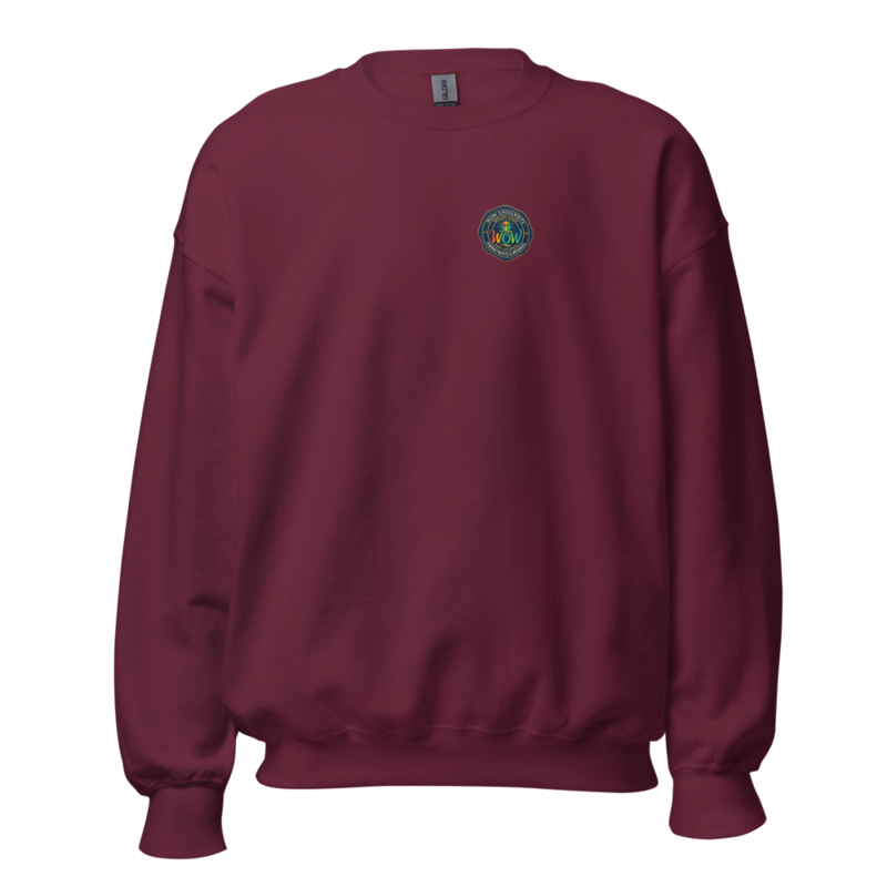 WOW University — Departments & Degrees Crewneck