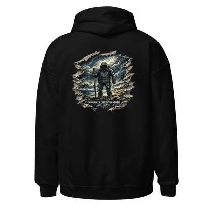 Stormwalker Outpost — Outpost Medallion Hoodie — Back (Black)