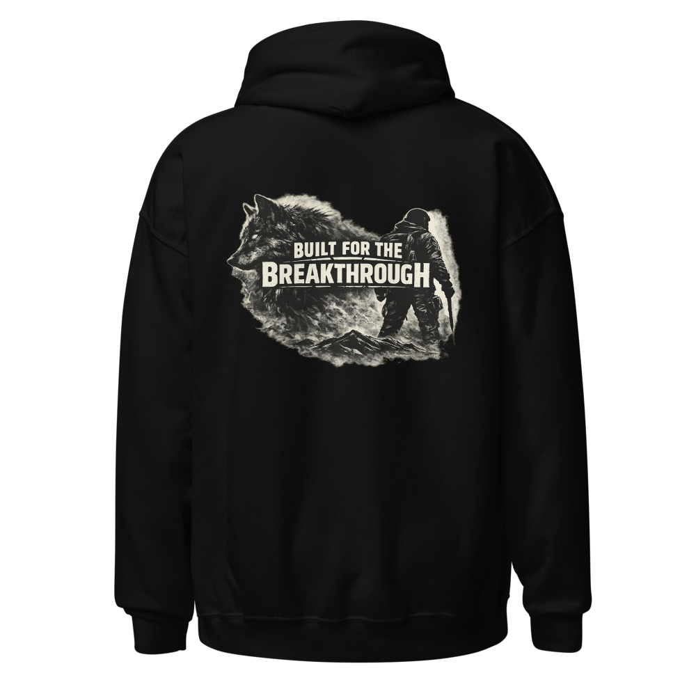 Stormwalker Outpost — Outpost Badge Hoodie — Back (Black)
