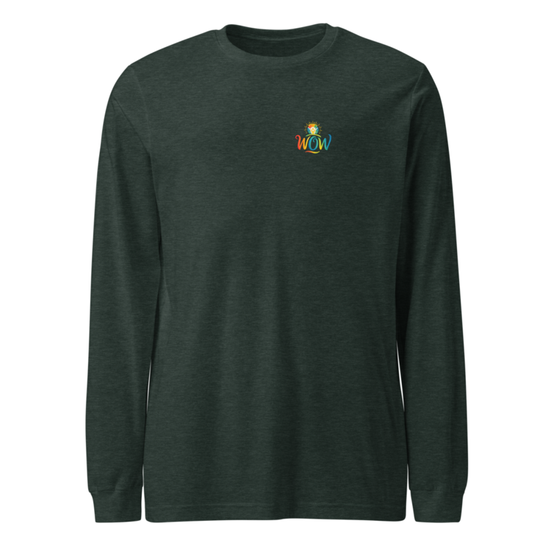 WOW Core logo Long Sleeve Tee