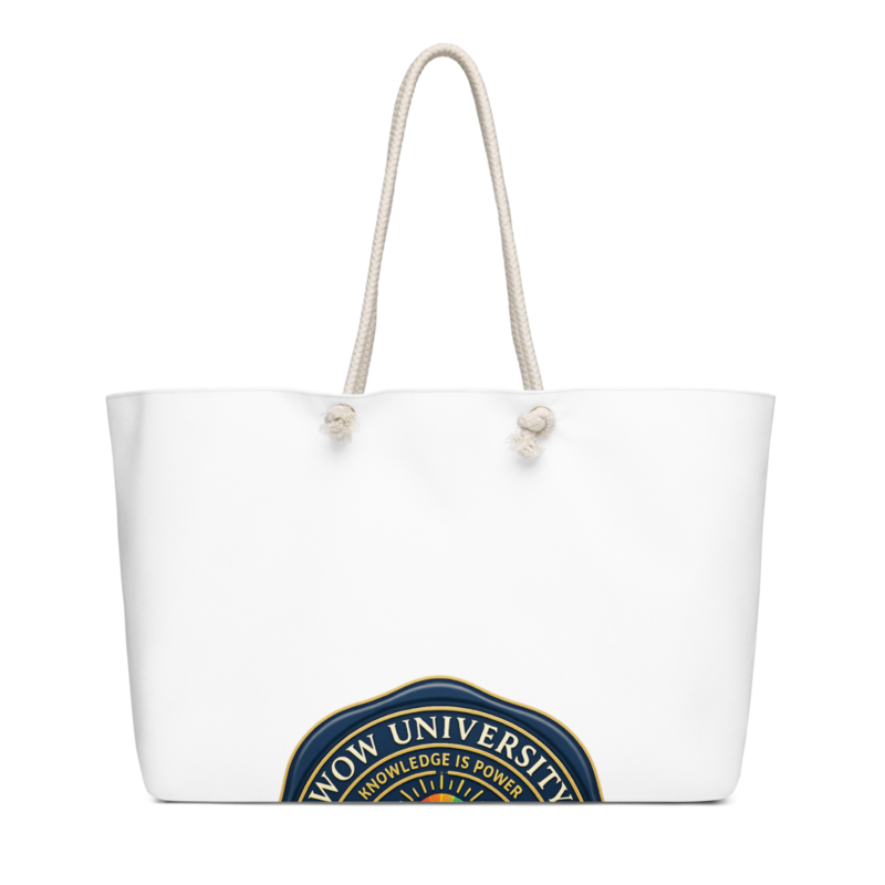 WOWU DepartmentsDegrees medallion Weekender Bag