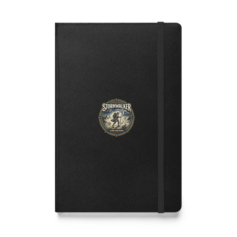 Stormwalker Scars medallion Hardcover Notebook