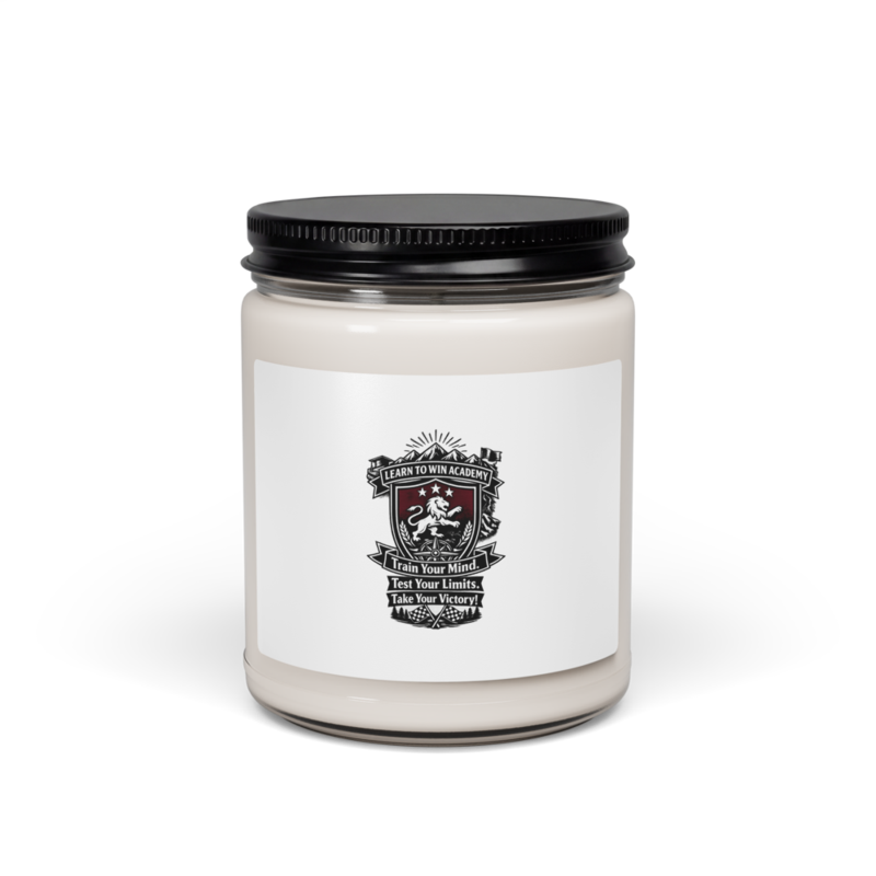 LTW TrainYourMind badge Soy Candle