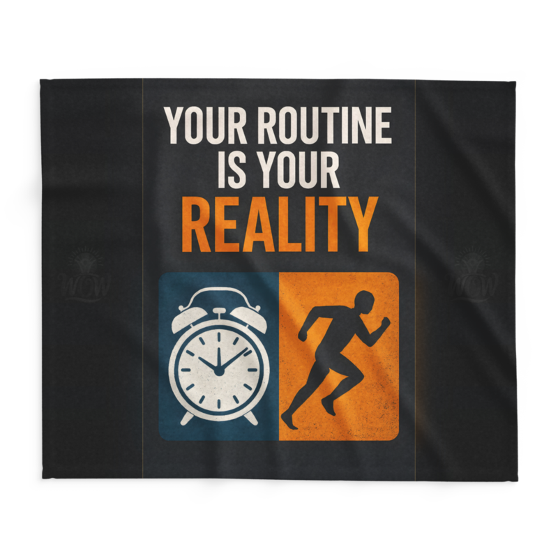 WOW | Your Routine Is Your Reality | Lightweight Summer Blanket