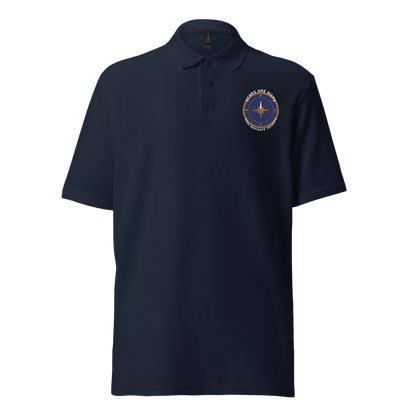Scars Are Maps — Embroidered Polo