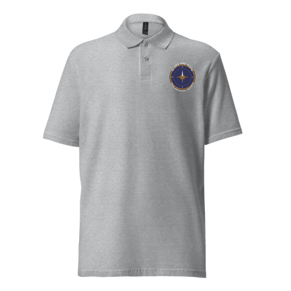 Scars Are Maps — Embroidered Polo