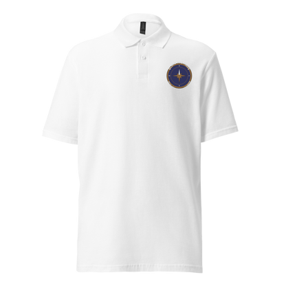 Scars Are Maps — Embroidered Polo