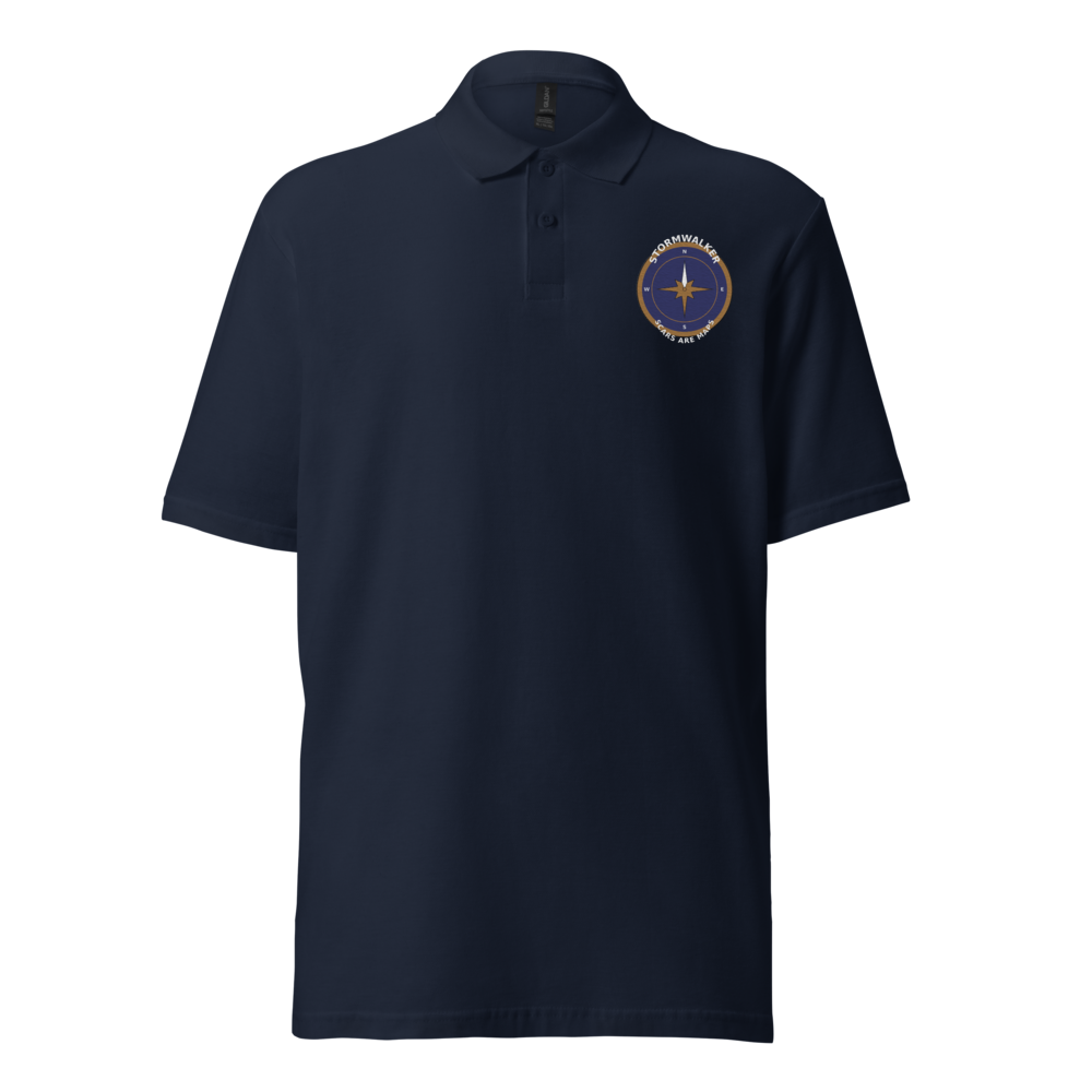 Stormwalker Compass — Embroidered Polo