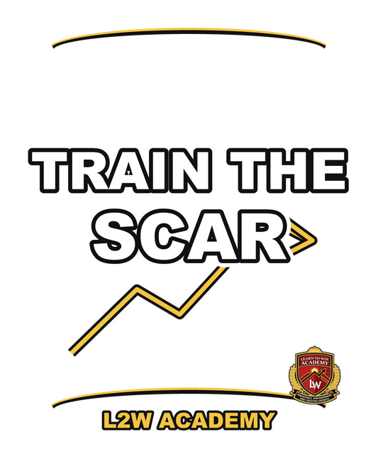Train The Scar — Learn To Win Academy Hoodie
