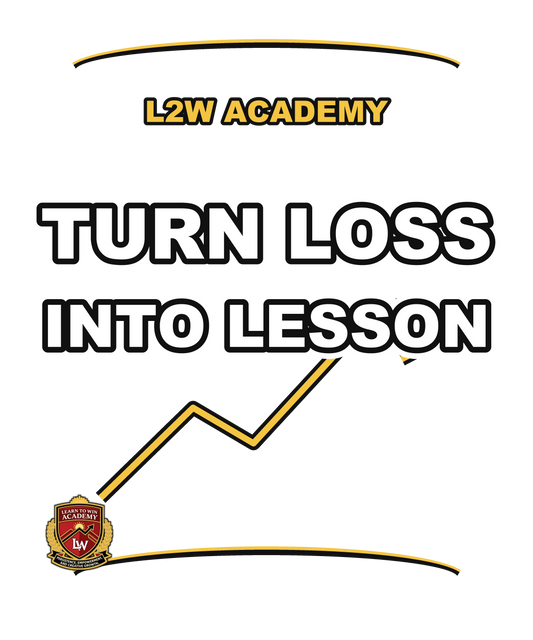 Turn Loss Into Lesson — Learn To Win Academy Hoodie
