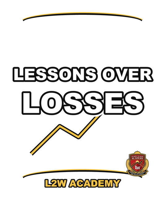 Lessons Over Losses — Learn To Win Academy Hoodie