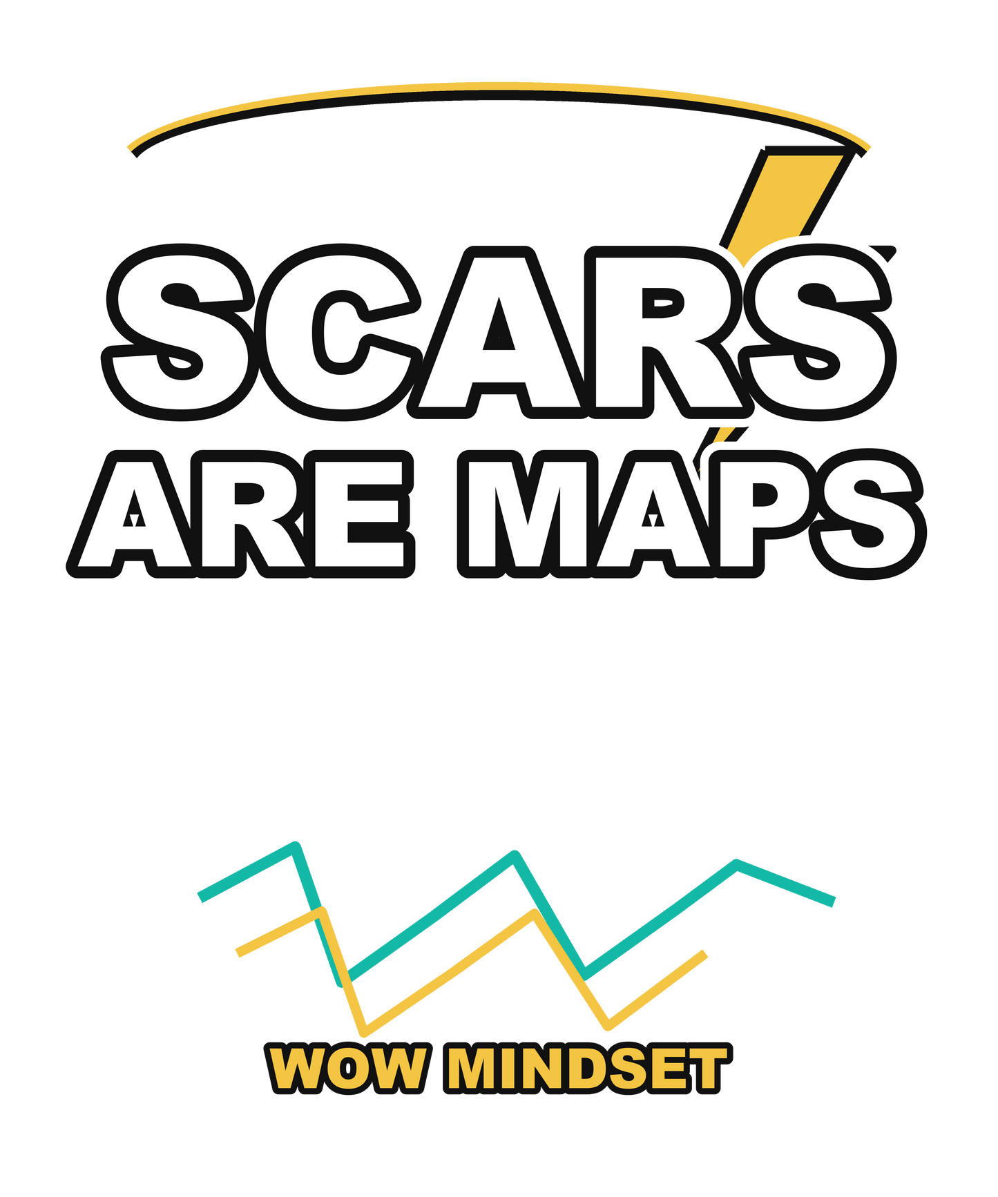 Scars Are Maps — WOW Tee