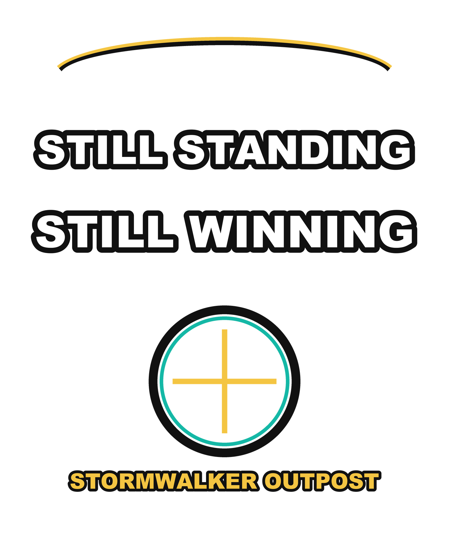 Still Standing Winning — WOW Hoodie