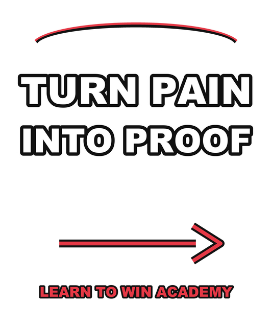 Pain Into Proof — WOW Tee