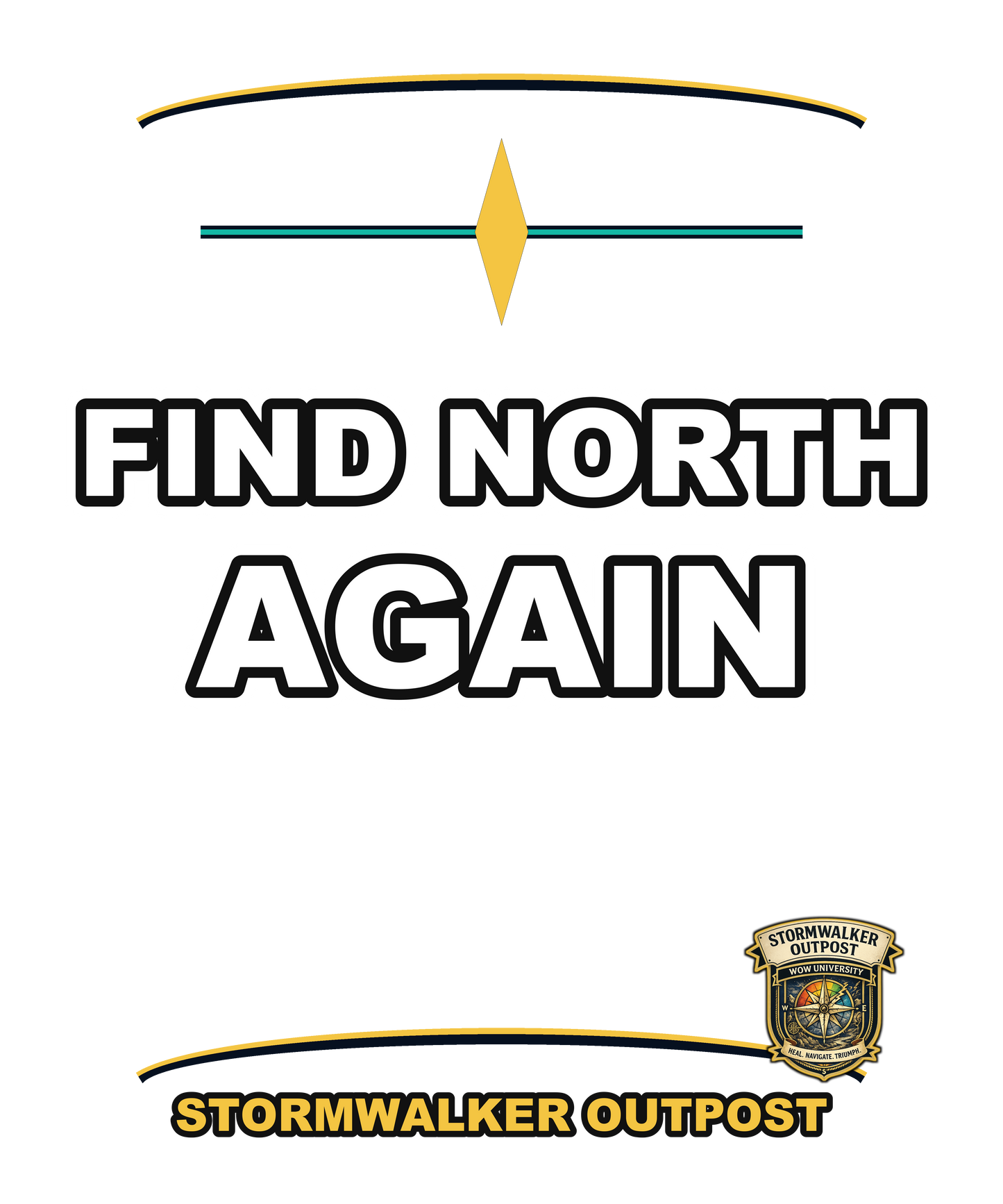 Find North Again — Stormwalker Outpost Hoodie