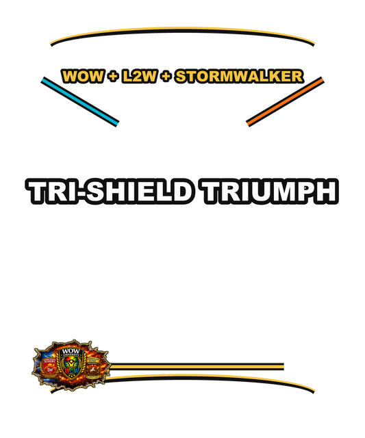 Tri Shield Triumph — WOW Tri-Shield Hoodie